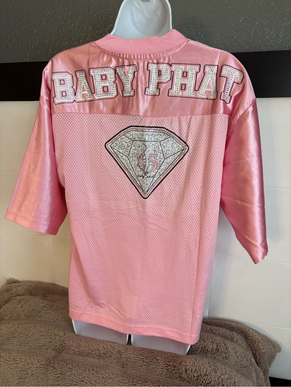 Baby Phat Women's Multi Jersey small - Picture 2 of 9
